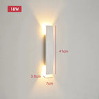 Kinkiet Zewnętrzny LED Minimalistyczny z Oświetleniem Góra-Dół - 8