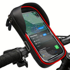 Uchwyt na Telefon na Rower z Obrotem o 360 Stopni - Czerwony