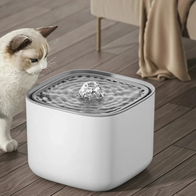 Fontanna dla Kotów i Psów z Filtrem i Cichą Pompą 3 Litry - 7