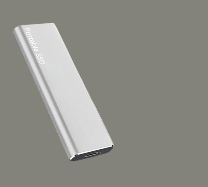 Dysk Zewnętrzny SSD Przenośny USB-C 4TB - Srebrny