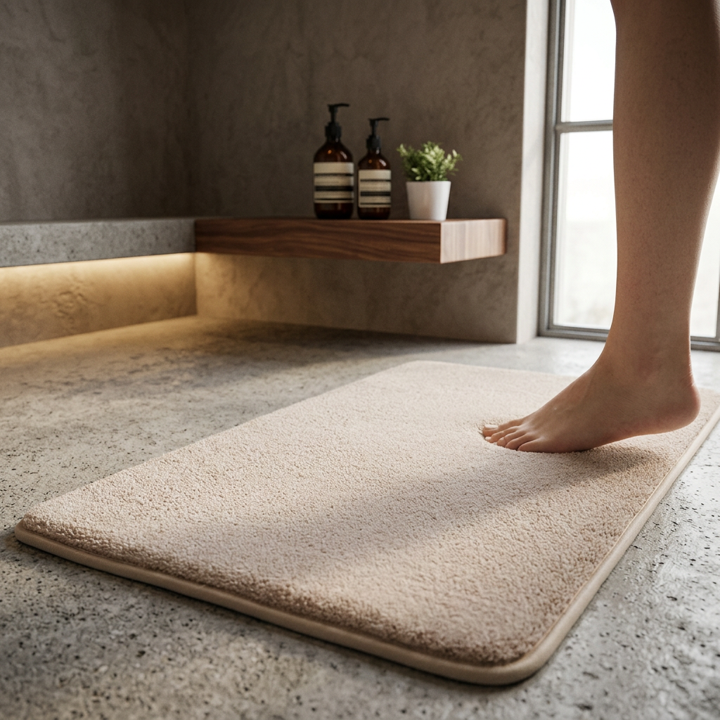Dywanik Łazienkowy Antypoślizgowy z Pianką Memory Foam