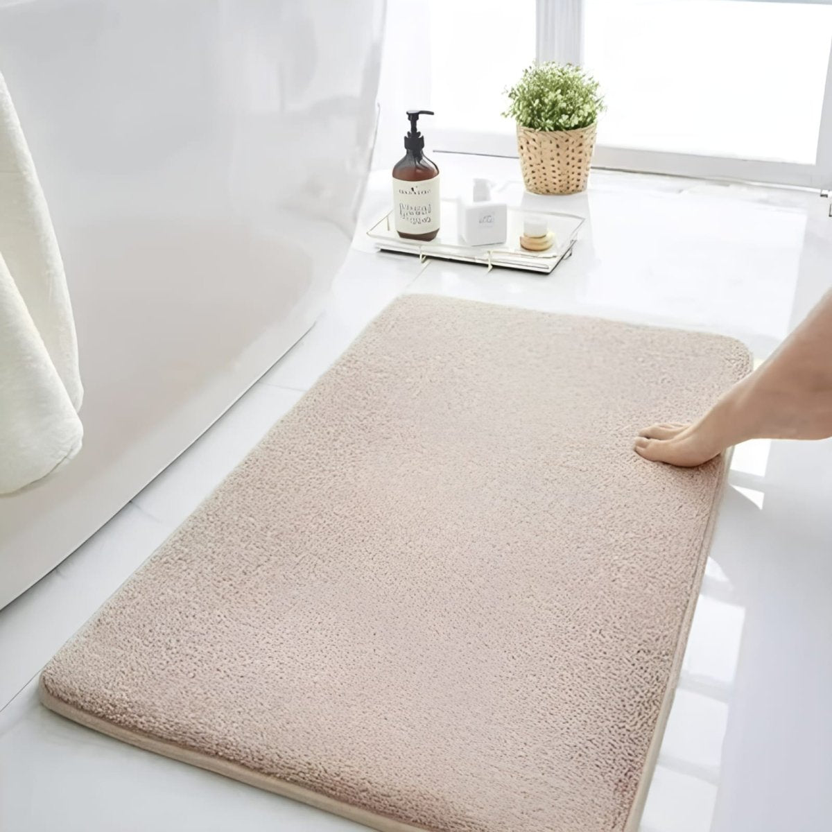 Dywanik Łazienkowy Antypoślizgowy z Pianką Memory Foam - 6