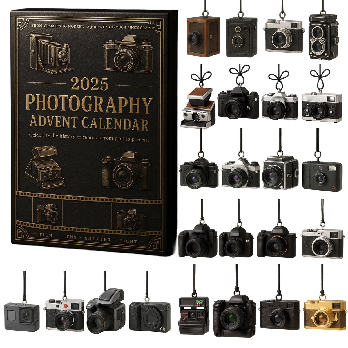 Kalendarz Adwentowy z Miniaturowymi Aparatami Kolekcjonerskimi - 2