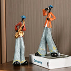 Figurka Muzyk Jazzowy Retro Dekoracja na Półkę - 6