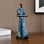 Figurka Muzyk Jazzowy Retro Dekoracja na Półkę - 8
