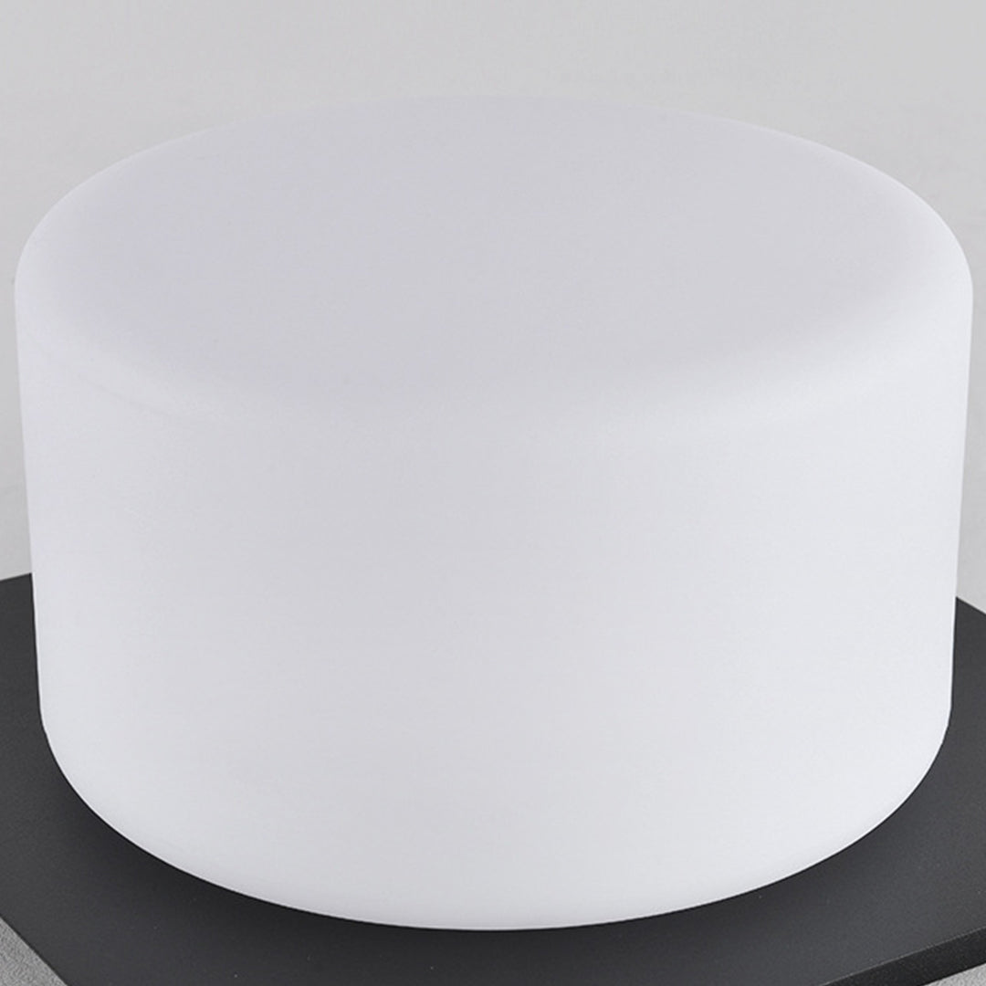 Lampa Ogrodowa Słupkowa Zewnętrzna ze Szklanym Kloszem LED 3000K - 10