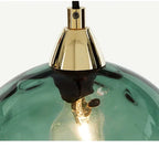 Lampa Wisząca Kula ze Szklanym Kloszem Kolorowym - 3