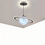 Lampa Wisząca Kosmiczna Planeta LED do Pokoju Dziecięcego - 2