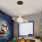 Lampa Wisząca Kosmiczna Planeta LED do Pokoju Dziecięcego - 6