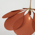 Lampa Wisząca Bohemian w Kształcie Kwiatu z Abażurem z Tkaniny - 15