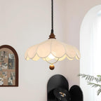 Lampa Wisząca Bohemian z Kloszem z Tkaniny i Regulacją Wysokości - 6