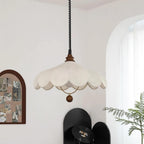 Lampa Wisząca Bohemian z Kloszem z Tkaniny i Regulacją Wysokości - 7