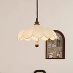 Lampa Wisząca Bohemian z Kloszem z Tkaniny i Regulacją Wysokości - 9
