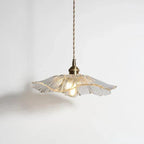 Lampa Wisząca Bohemian ze Szklanym Kloszem w Kształcie Kwiatu - 5