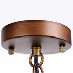 Lampa Wisząca Bohemian z Kloszem z Liści Palmy - 12