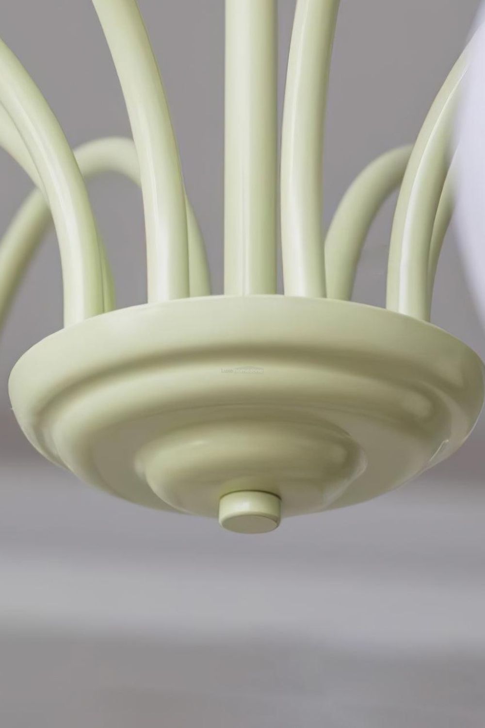 Lampa Wisząca Tulipan Bohemian z Zielonymi Ramionami - 10