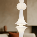 Lampa Wisząca Japandi z Kloszem z Papieru Washi - 13
