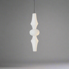 Lampa Wisząca Japandi z Kloszem z Papieru Washi - 6