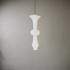 Lampa Wisząca Japandi z Kloszem z Papieru Washi - 7