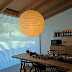 Lampa Wisząca Japandi Kula z Papieru Ryżowego - 13