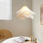 Lampa Wisząca Japandi z Falistym Abażurem - 19