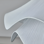 Lampa Wisząca Japandi z Falistym Abażurem - 7