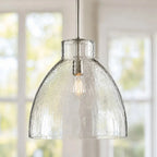 Lampa Wisząca Landelijna ze Szklanym Kloszem - 19