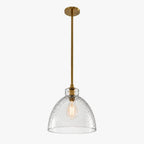 Lampa Wisząca Landelijna ze Szklanym Kloszem - 21
