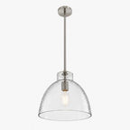 Lampa Wisząca Landelijna ze Szklanym Kloszem - 25
