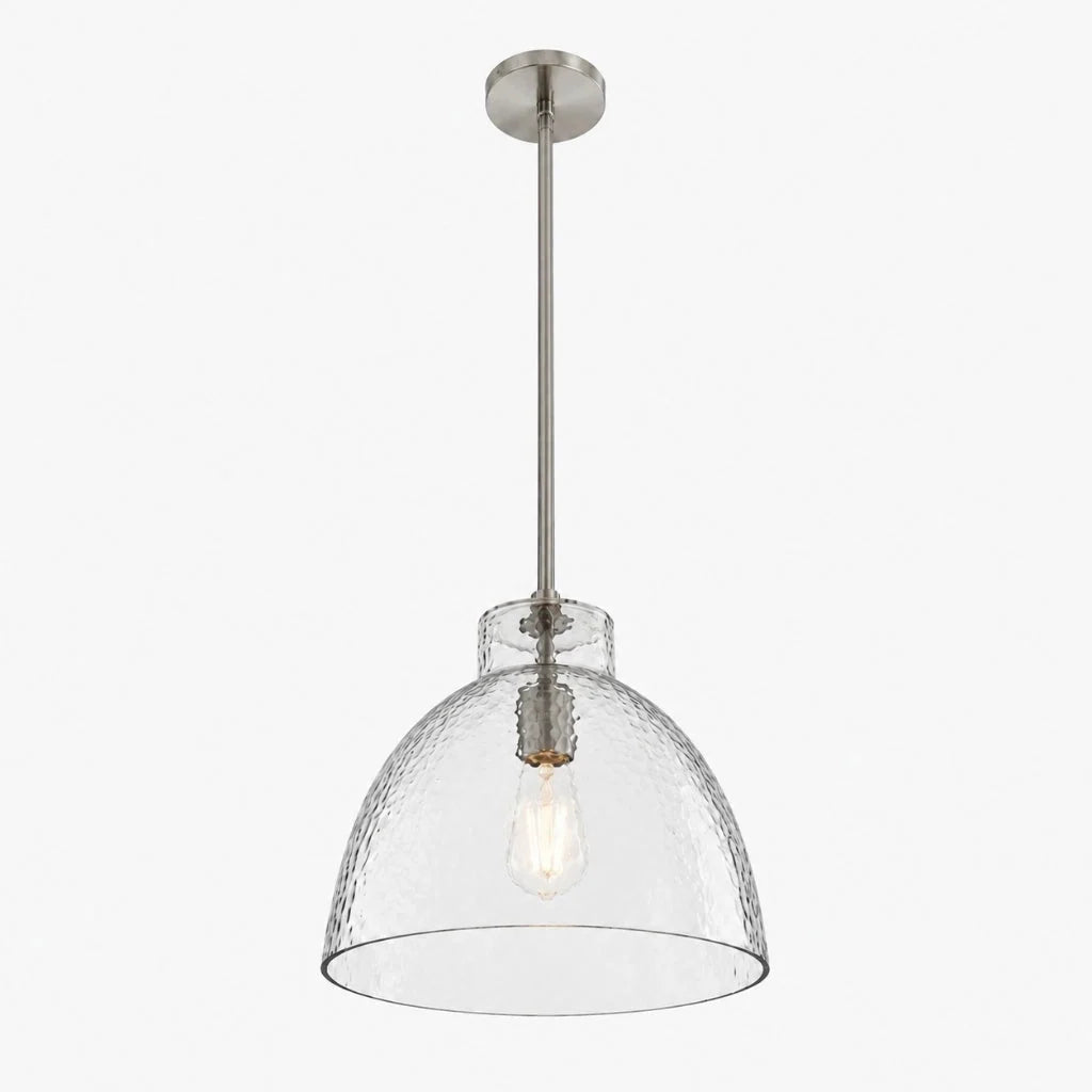 Lampa Wisząca Landelijna ze Szklanym Kloszem - 25