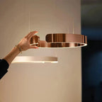 Lampa Wisząca LED Pierścień Minimalistyczna z Regulacją Wysokości - 4