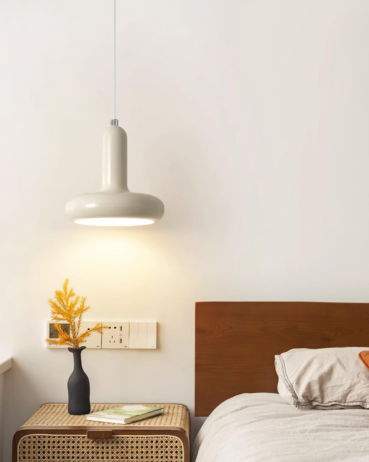 Lampa Wisząca Minimalistyczna z Okrągłym Kloszem Donut - 17