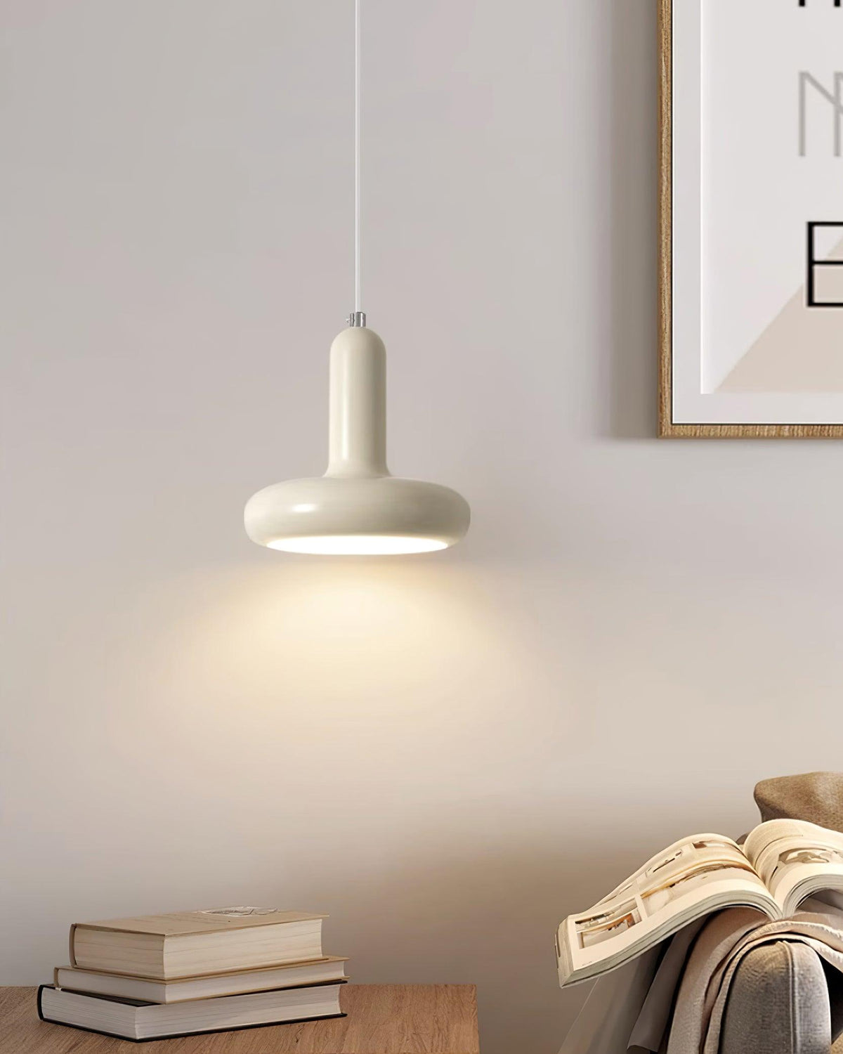 Lampa Wisząca Minimalistyczna z Okrągłym Kloszem Donut