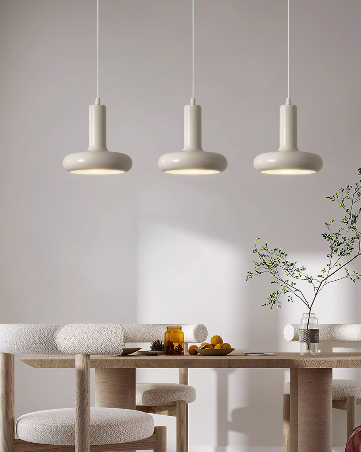 Lampa Wisząca Minimalistyczna z Okrągłym Kloszem Donut - 5