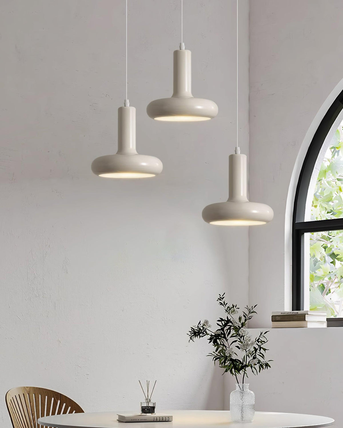 Lampa Wisząca Minimalistyczna z Okrągłym Kloszem Donut - 6
