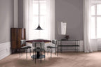 Lampa Wisząca Minimalistyczna z Rzeźbiarskim Kloszem - 26