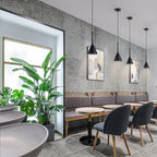 Lampa Wisząca Minimalistyczna z Konicznym Kloszem - 3