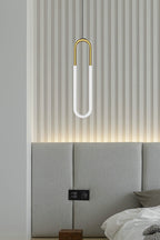 Lampa Wisząca Minimalistyczna w Kształcie u z Wbudowanym LED - 11