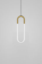 Lampa Wisząca Minimalistyczna w Kształcie u z Wbudowanym LED - 14