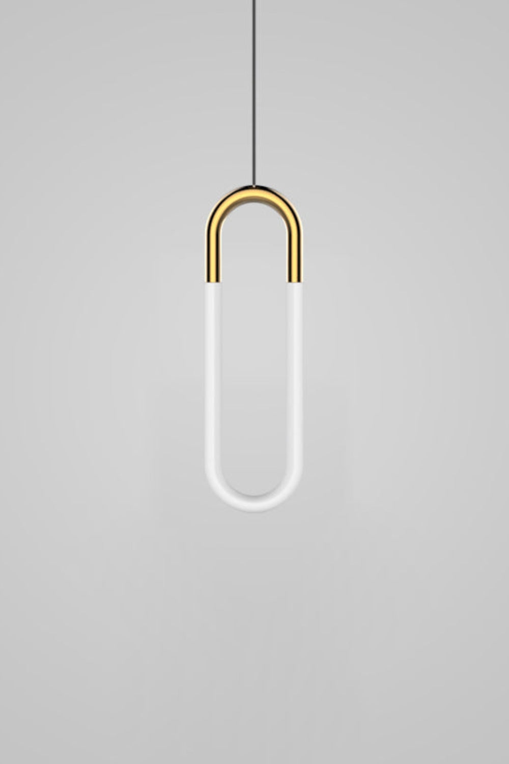 Lampa Wisząca Minimalistyczna w Kształcie u z Wbudowanym LED - 14
