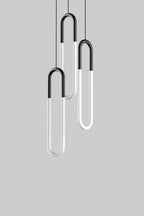 Lampa Wisząca Minimalistyczna w Kształcie u z Wbudowanym LED - 17