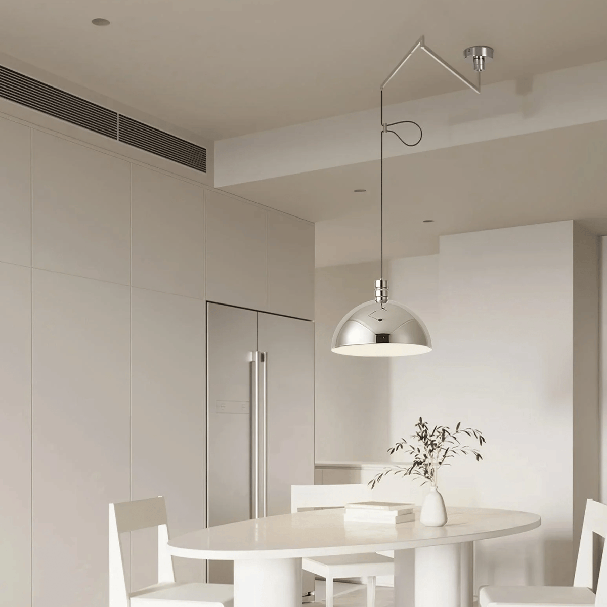 Lampa Wisząca Skandynawska z Ramieniem Obrotowym - 6
