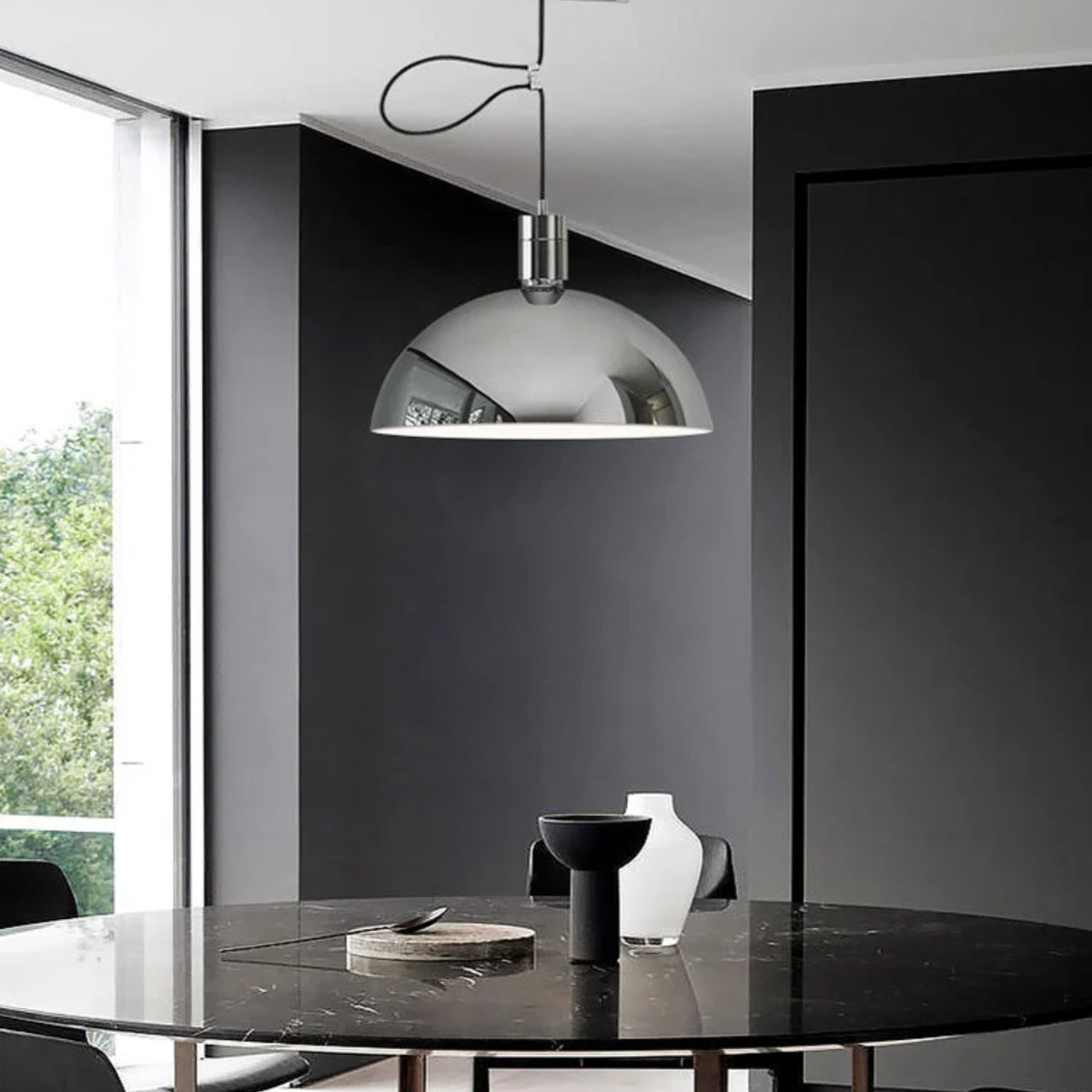 Lampa Wisząca Skandynawska z Ramieniem Obrotowym - 7