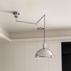 Lampa Wisząca Skandynawska z Ramieniem Obrotowym - 9