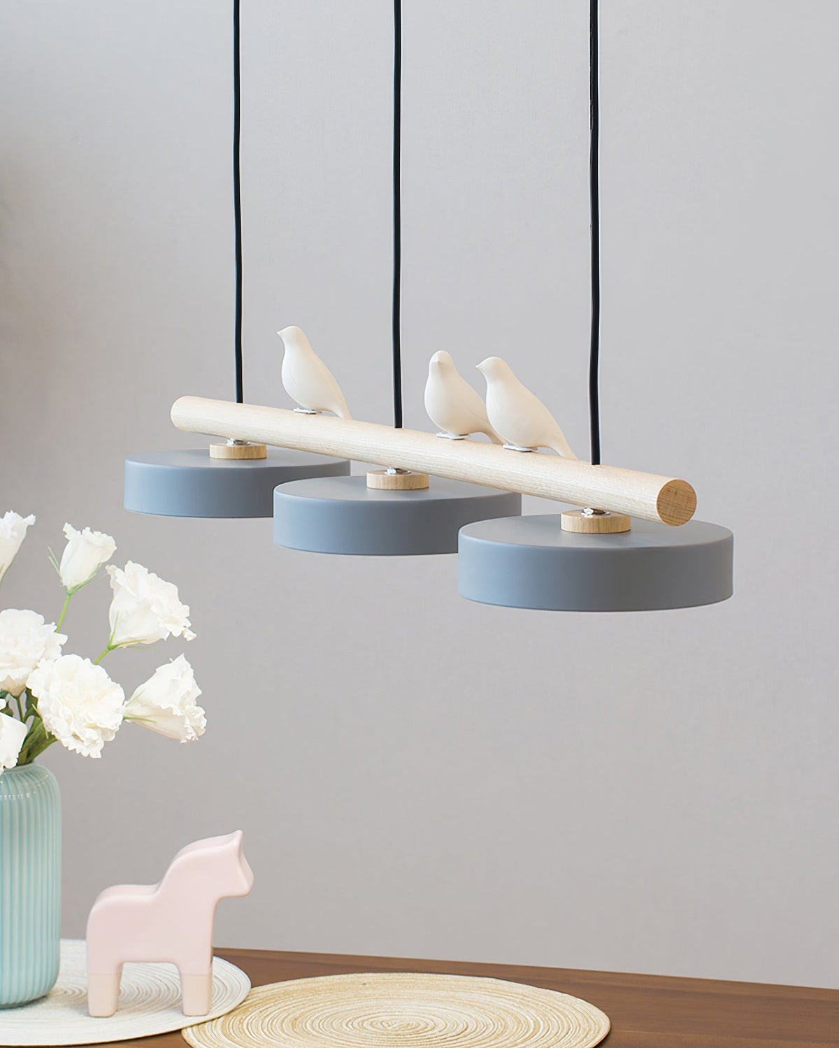 Lampa Wisząca Nowoczesna z Motywem Ptaków - 9