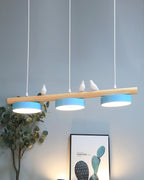 Lampa Wisząca Nowoczesna z Motywem Ptaków
