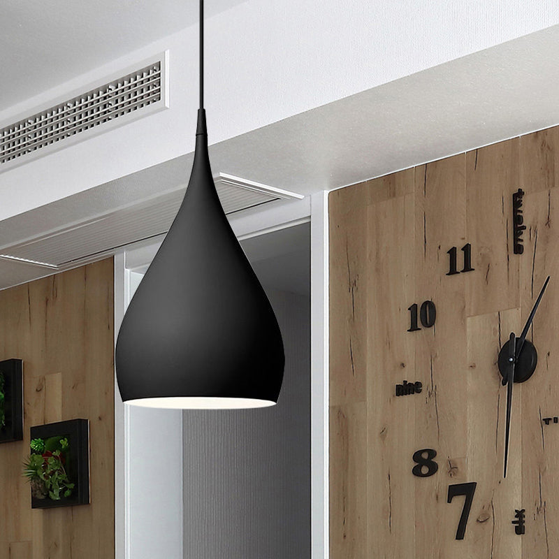 Lampa Wisząca Modern z Kloszem w Kształcie Kropli - 3