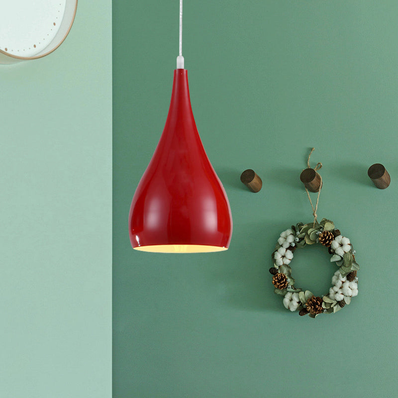 Lampa Wisząca Modern z Kloszem w Kształcie Kropli - 7