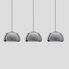 Lampa Wisząca Nowoczesna z Podwójnym Szklanym Kloszem - 13