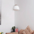 Lampa Wisząca Nowoczesna z Podwójnym Szklanym Kloszem - 25
